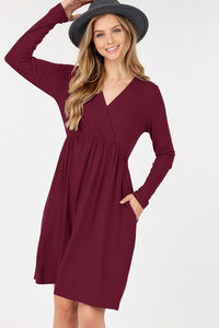 Joyce Crossed Body Dress