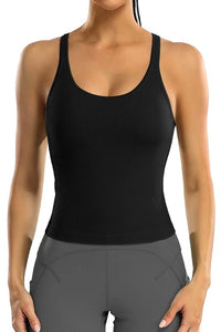 Dana Ribbed Sports Top