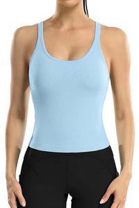 Dana Ribbed Sports Top