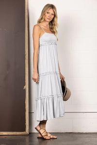 Tara Spaghetti Strap Maxi Dress