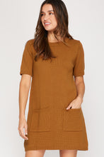 Load image into Gallery viewer, Maria Sweater Shift Dress R
