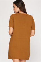 Load image into Gallery viewer, Maria Sweater Shift Dress R
