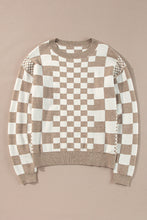 Load image into Gallery viewer, Amber Checkered Sweater
