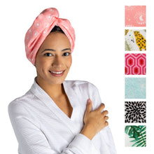 Load image into Gallery viewer, Lemon Lavender Plot Twist Turbo Towel Assortment
