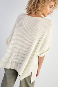 Kathryn Knit Sweater Tee