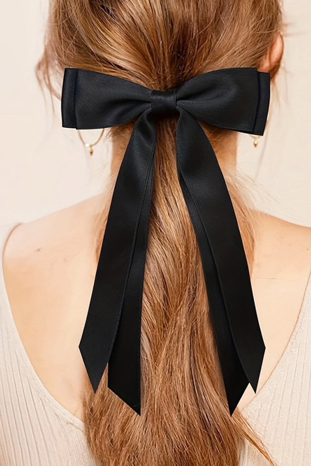 Black Double Bow