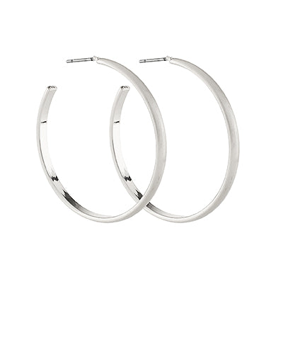 Erin Silver Hoops