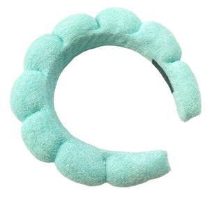 Terry Cloth Bubble Headbands