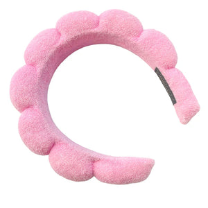 Terry Cloth Bubble Headbands