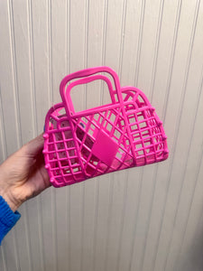 Retro Basket Jelly Bag - mini