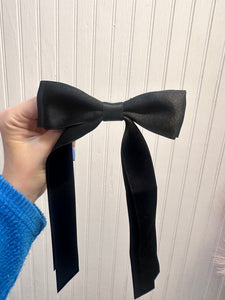 Black Double Bow