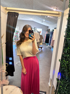 Novalee Stretchy Maxi Skirt