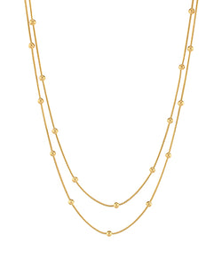 Cynthia Double Chain Necklace