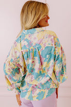 Load image into Gallery viewer, Clara Floral Button Front Top
