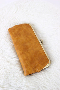 Karen Kiss Lock Clutch Wallet