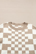 Load image into Gallery viewer, Amber Checkered Sweater
