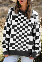 Load image into Gallery viewer, Amber Checkered Sweater
