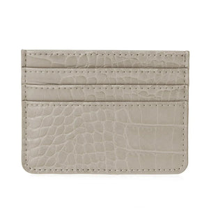 Cardholder Wallet Crocodile Skin