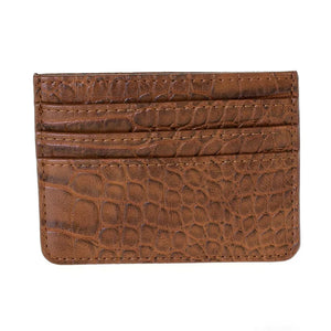 Cardholder Wallet Crocodile Skin