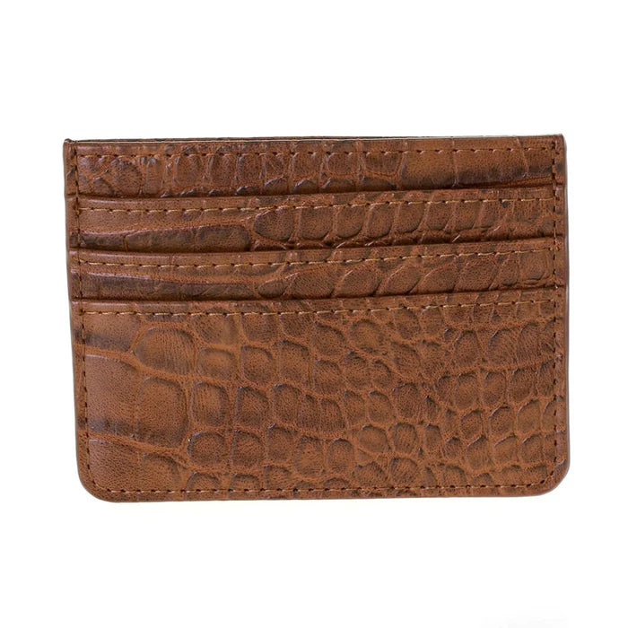 Cardholder Wallet Crocodile Skin