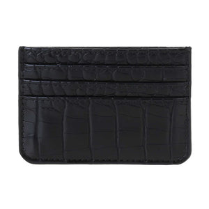 Cardholder Wallet Crocodile Skin